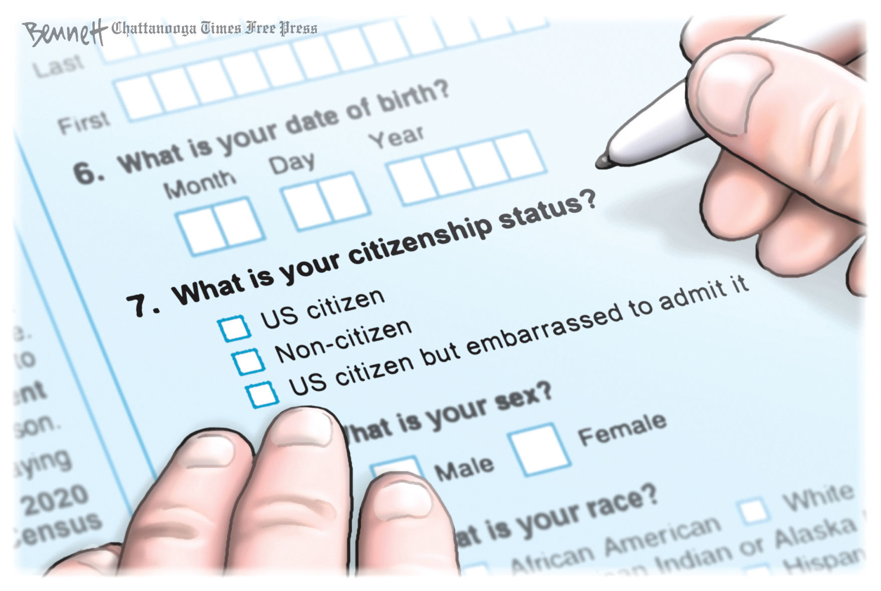 Clay Bennett / Chattanooga Times Free Press